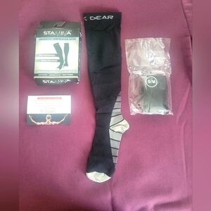 Stamina Progressed Compression Socks. 1 Pair. NIB. Sm/Med. Unisex